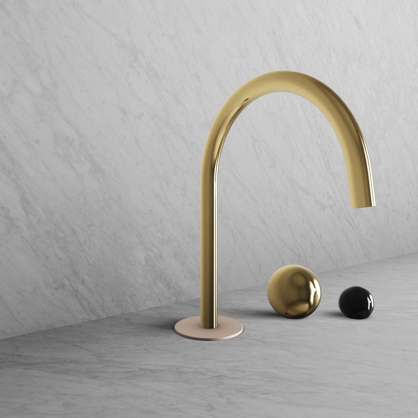 BARiL B35-8009-00L-JH Two-Handle Deck Mounted Lavatory Faucet