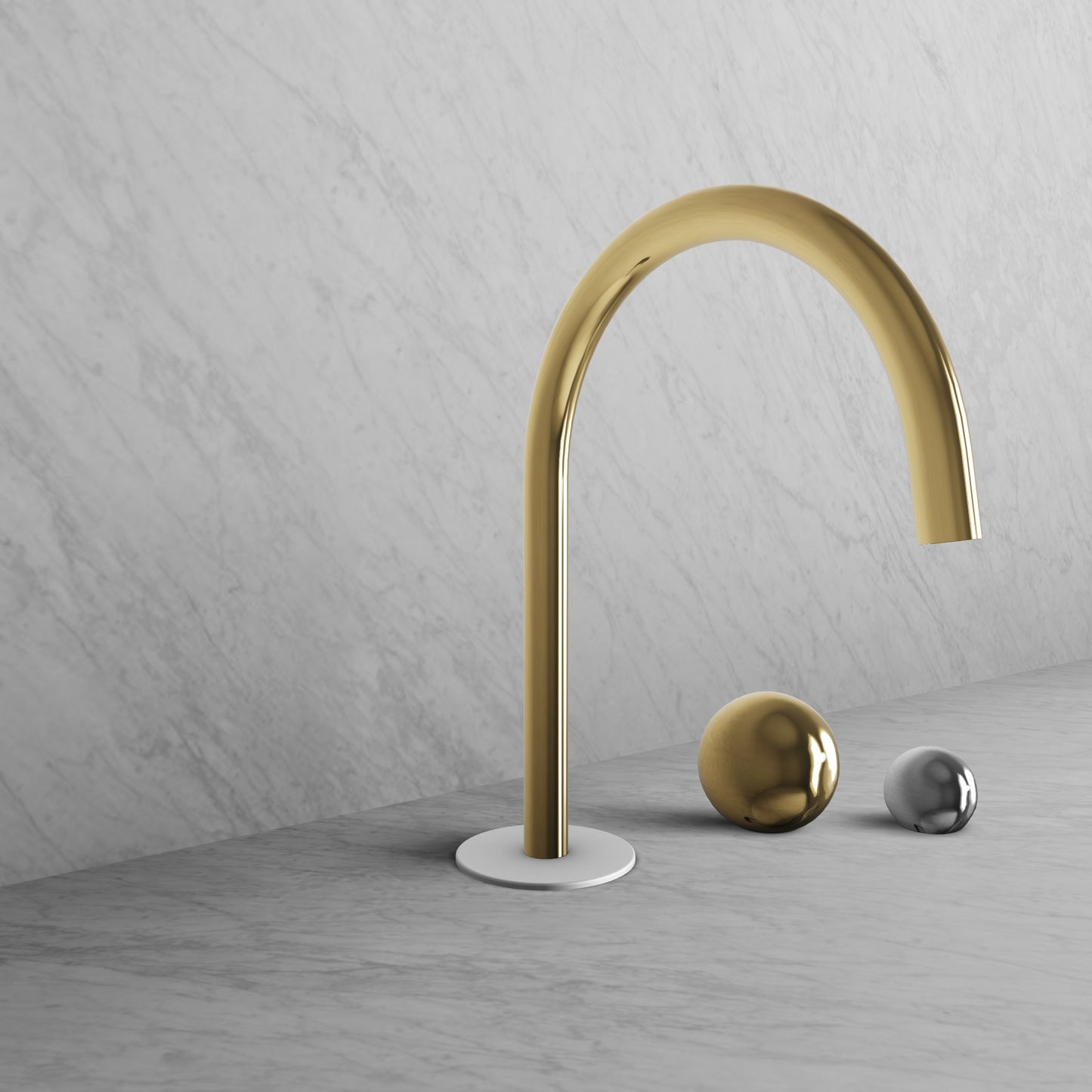 BARiL B35-8009-00L-JI Two-Handle Deck Mounted Lavatory Faucet