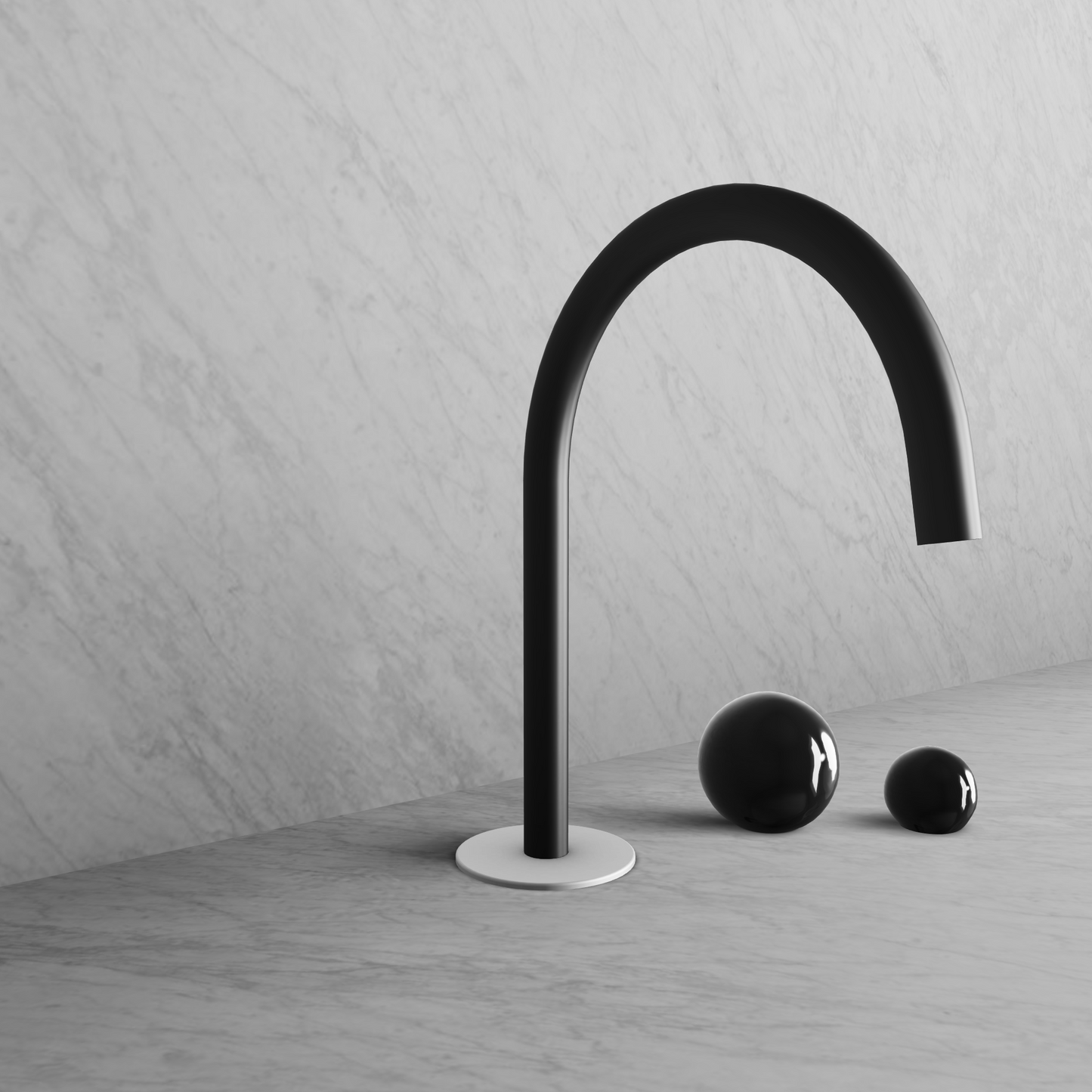 BARiL B35-8009-00L-KI Two-Handle Deck Mounted Lavatory Faucet