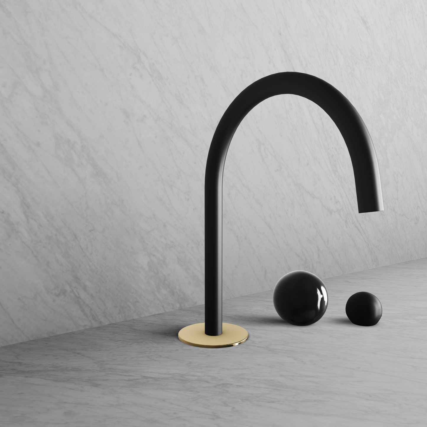 BARiL B35-8009-00L-KJ Two-Handle Deck Mounted Lavatory Faucet