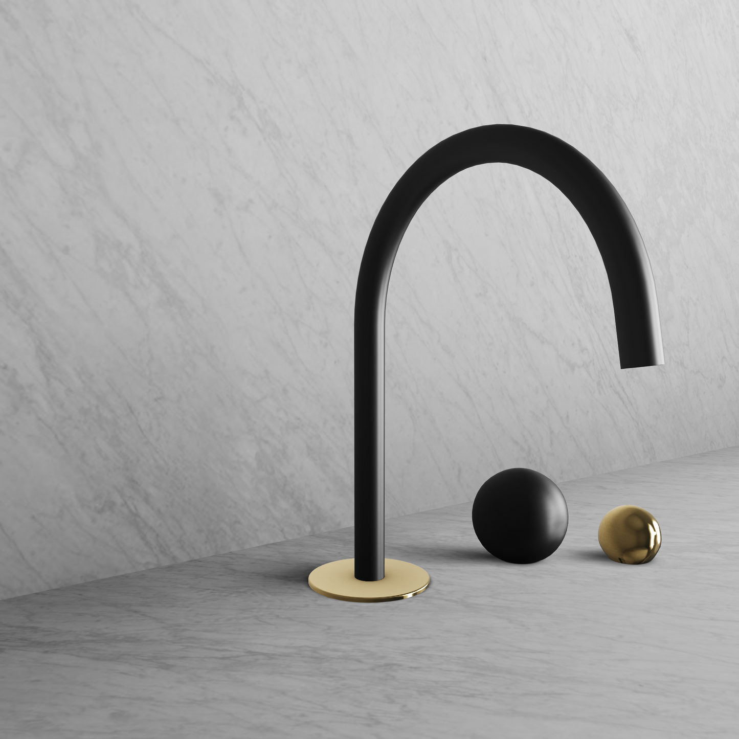 BARiL B35-8009-00L-KJ Two-Handle Deck Mounted Lavatory Faucet