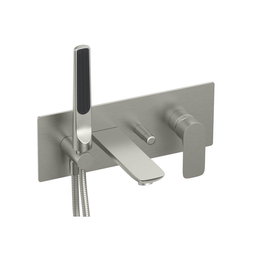 BARiL B45-2002-00 Wall-Mounted Tub Faucet With Hand Shower