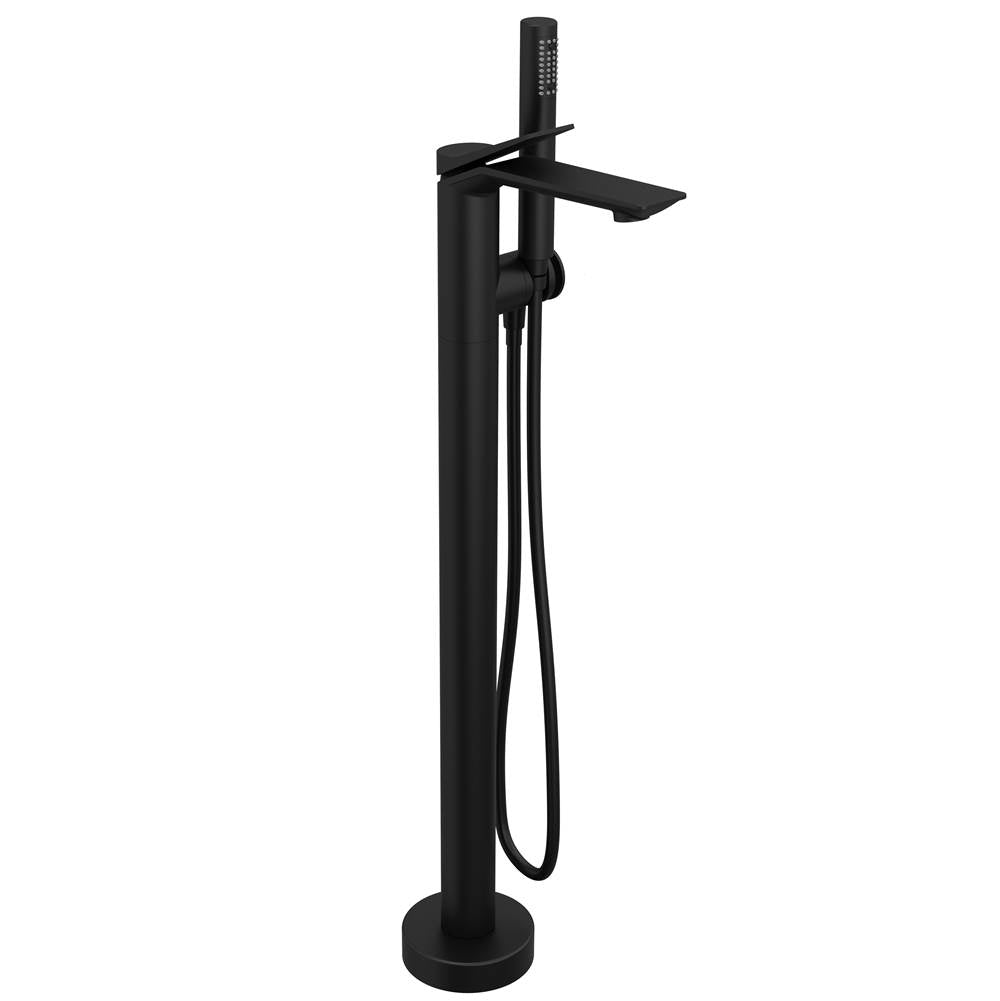 BARiL B46-1100-00 Floor-Mounted Tub Filler With Hand Shower
