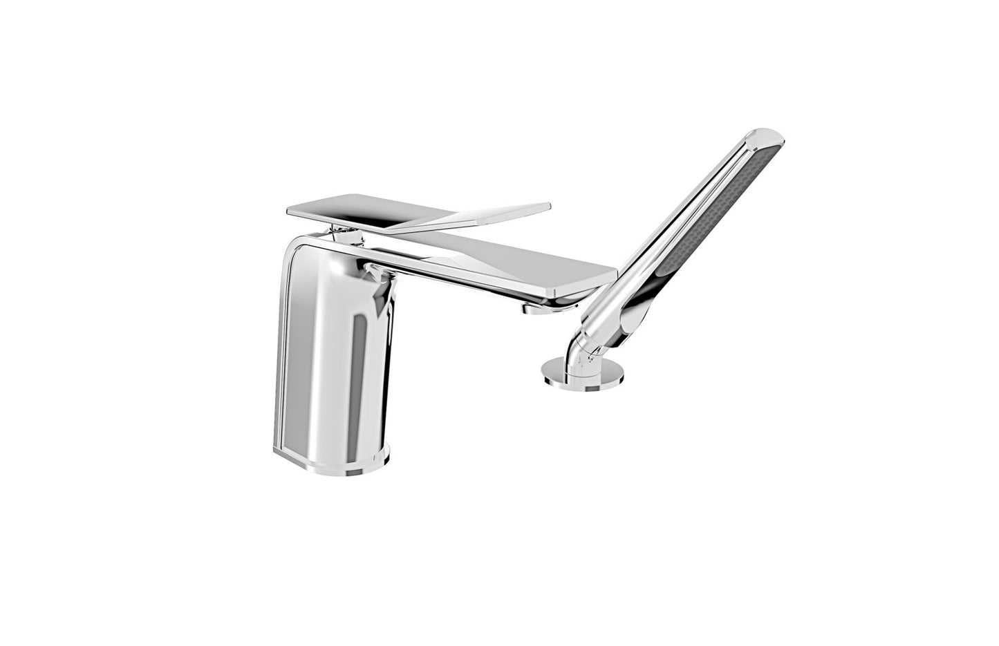 BARiL B56-1249-00 2-Piece Deck Mount Tub Filler With Hand Shower