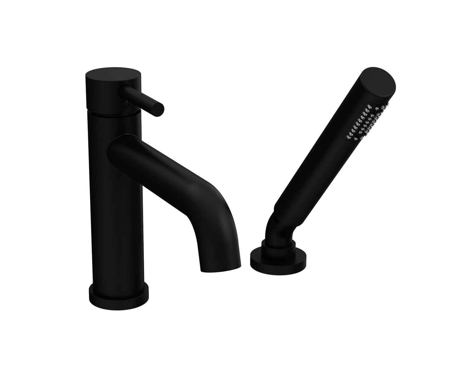 BARiL B66-1249-00 2-Piece Deck Mount Tub Filler With Hand Shower