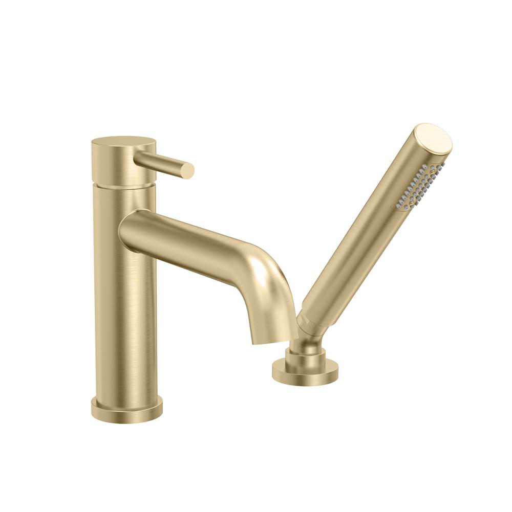 BARiL B66-1249-00 2-Piece Deck Mount Tub Filler With Hand Shower