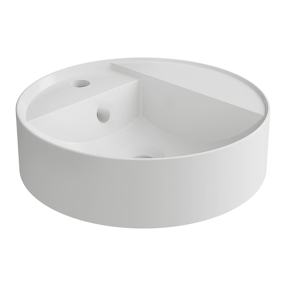 ICO Bath B8521 Vittorio Vessel Sink - Gloss White