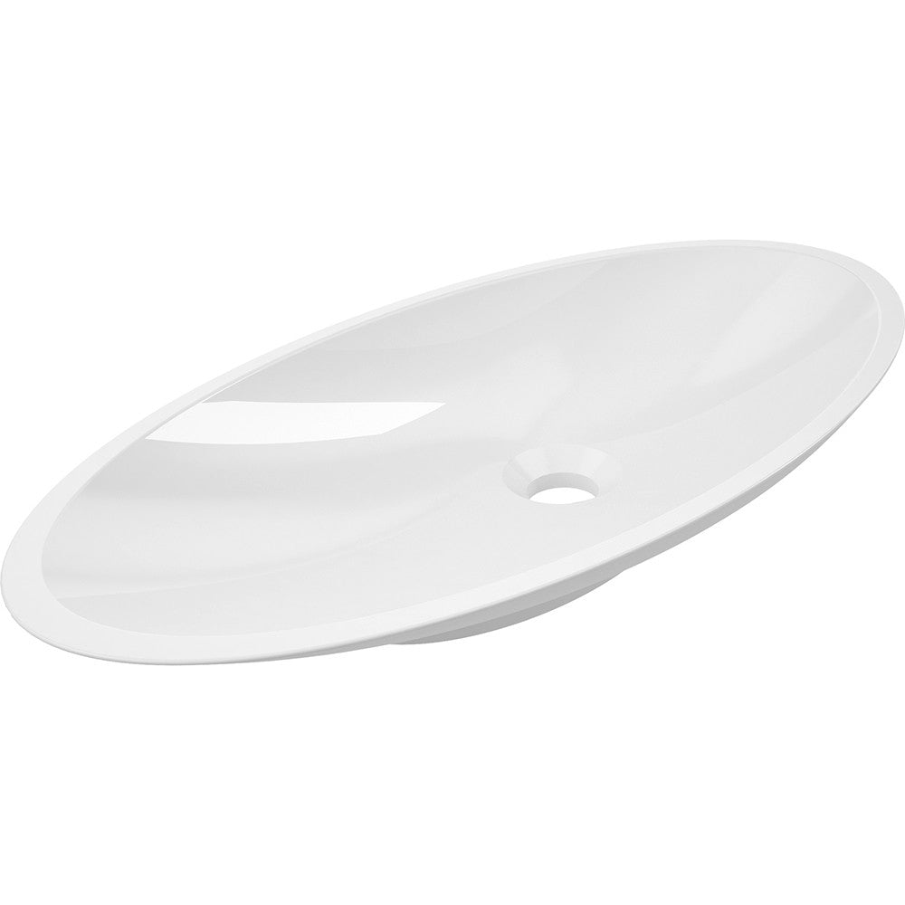 ICO Bath B9011 Caccini Vessel Sink - Gloss White