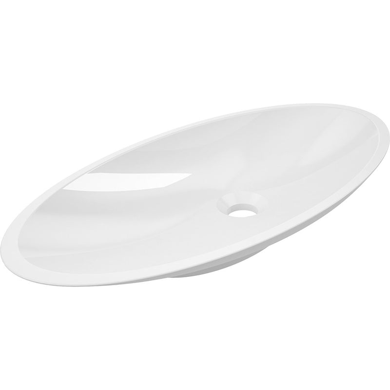 ICO Bath B9011 Caccini Vessel Sink - Gloss White
