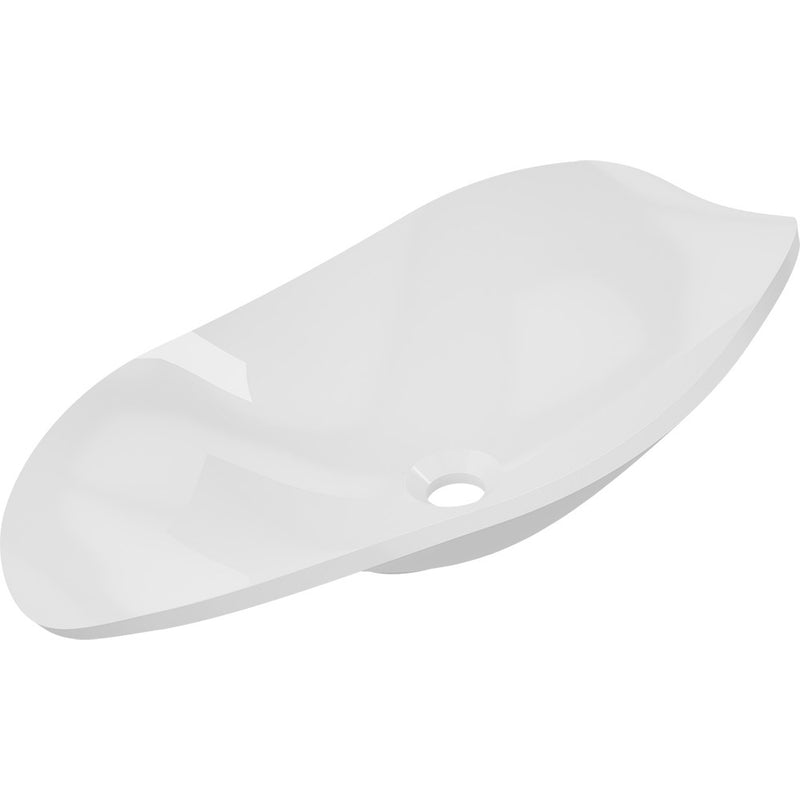 ICO Bath B9111 Corelli Vessel Sink - Gloss White