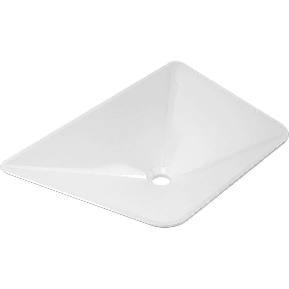 ICO Bath B9211 Firenzi Vessel Sink - Gloss White
