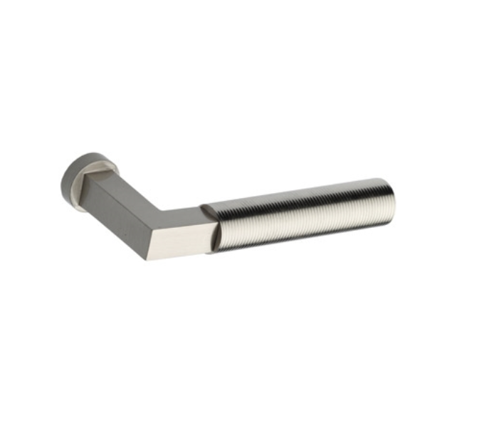 Ashley Norton BA.1258.40.3S Reeded Bauhaus SIngle Dummy - Satin Brass