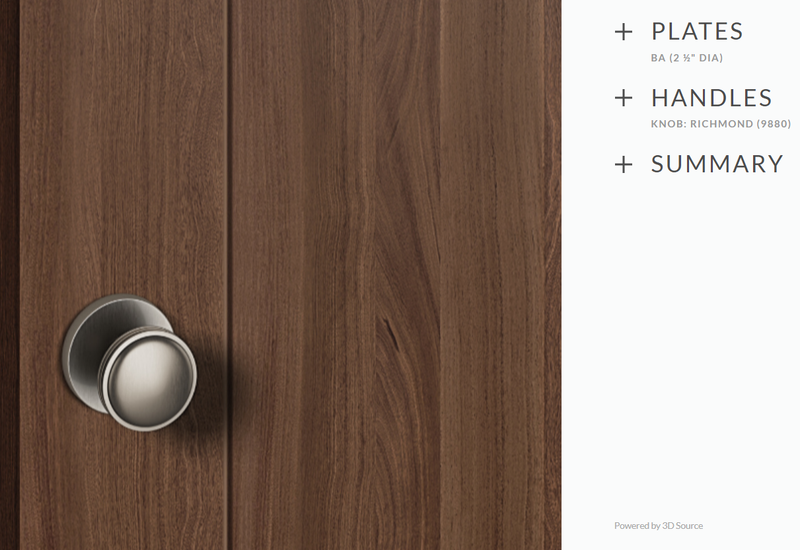 Ashley Norton BA.9880.42.4 Richmond Full Dummy - Satin Nickel