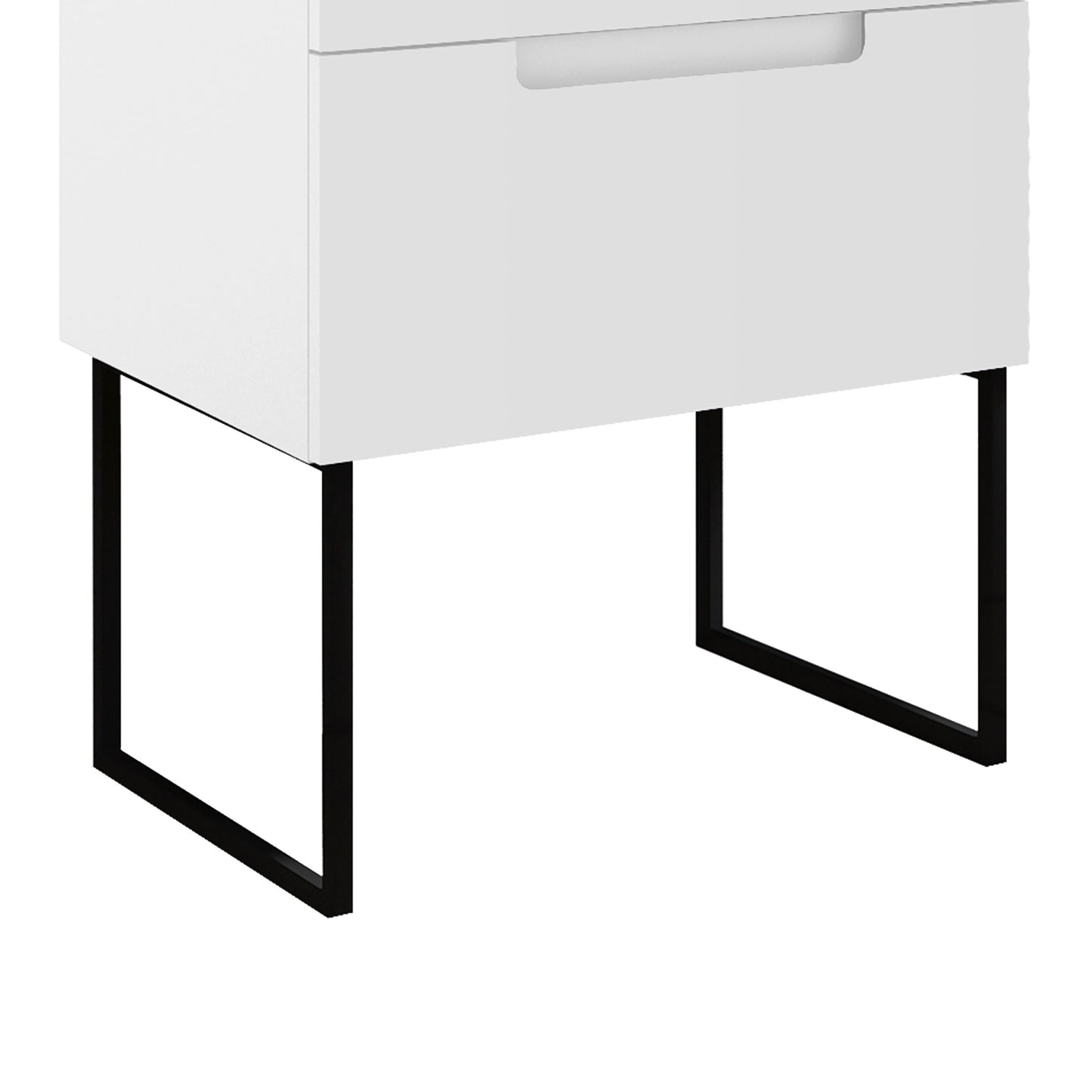 ICO Bath BA031.MB Modern Leg Set (Coda, Rhythm) - Matte Black