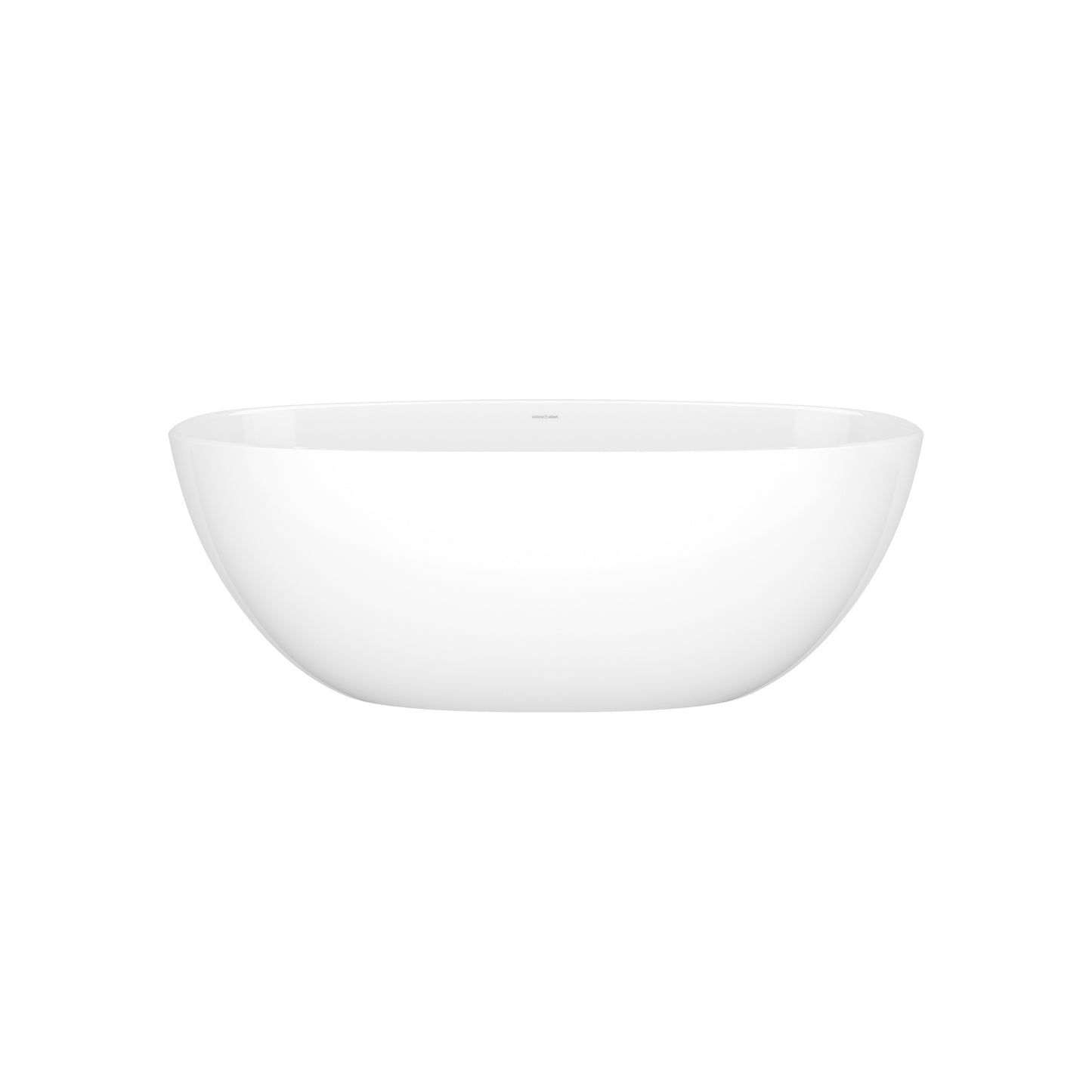 Victoria + Albert BA1-N-SW-NO 59" x 29" Freestanding Soaking Bathtub With Void