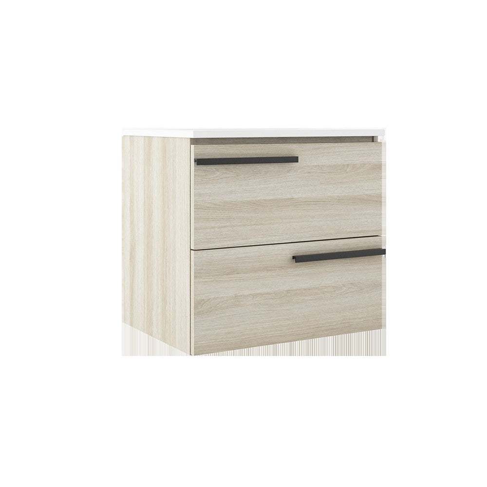 ICO Bath Accent Two Drawer Wall-Mounted Vanity