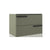 ICO Bath Accent Two Drawer Wall-Mounted Vanity