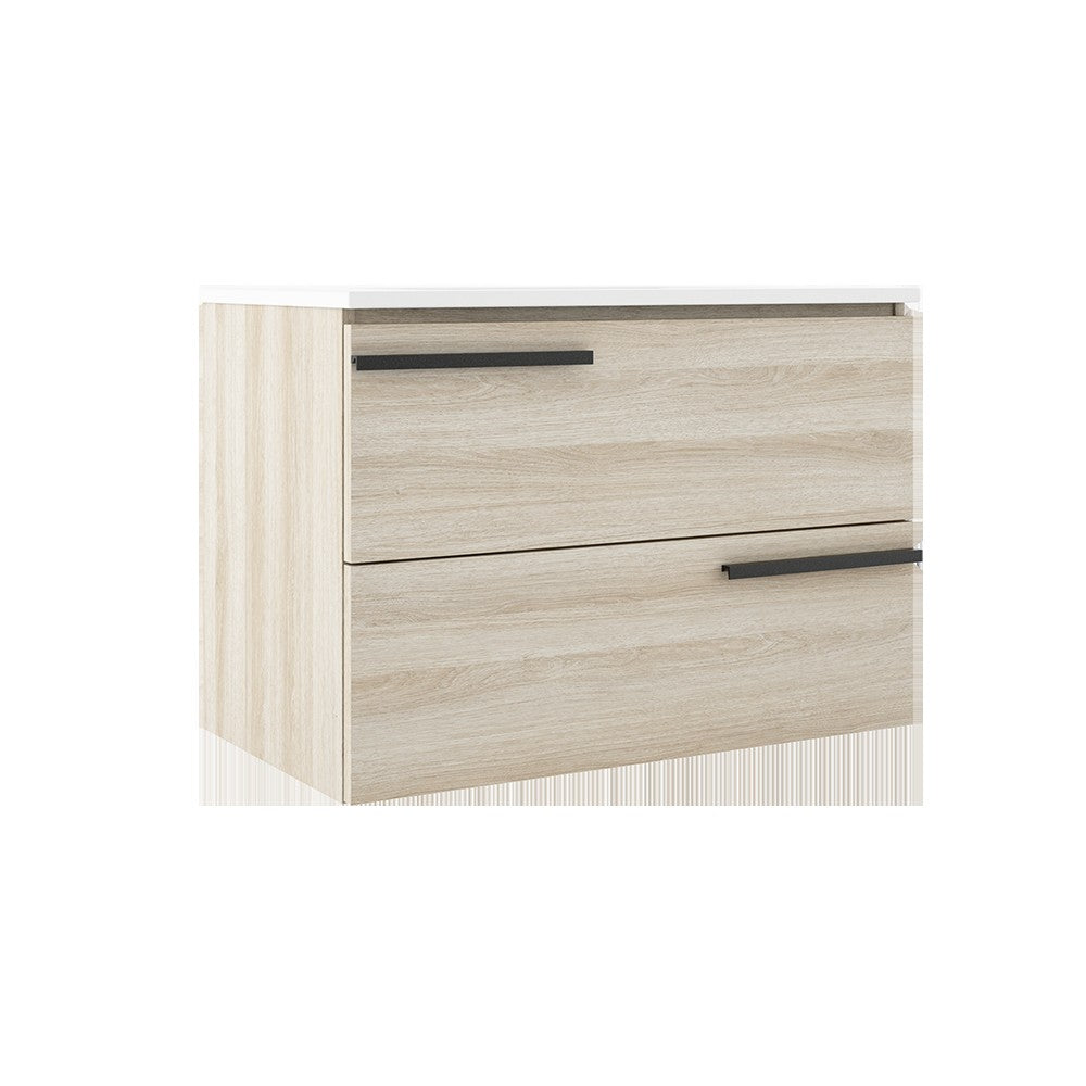 ICO Bath Accent Two Drawer Wall-Mounted Vanity