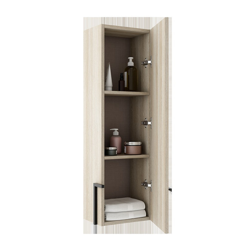 ICO Bath BA1011.WO Accent Right Hand Wall Cabinet - White Oak