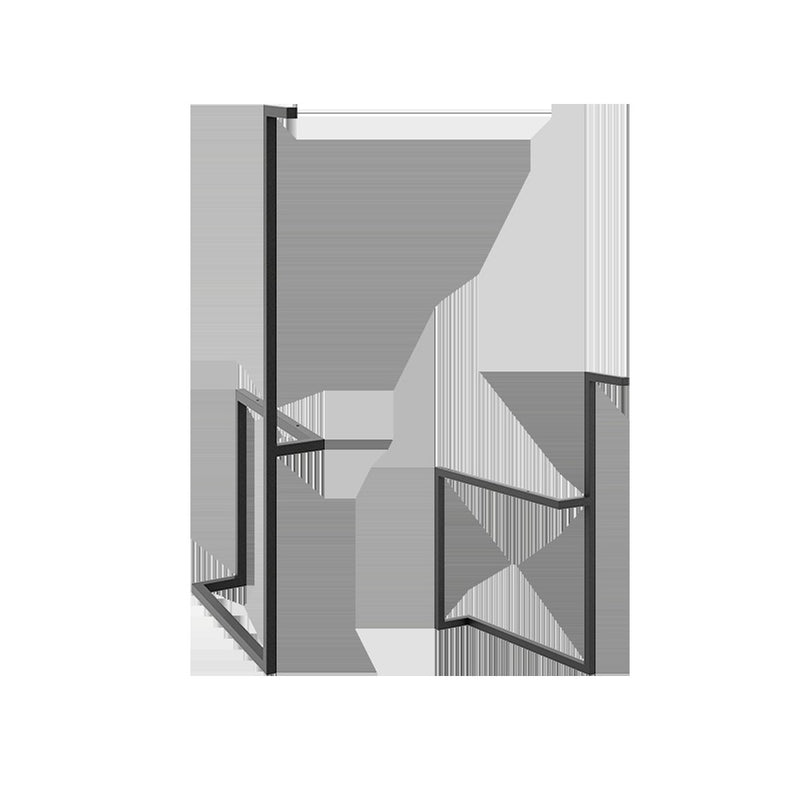 ICO Bath BA1013.AN Accent Decorative Leg Set - Anthracite