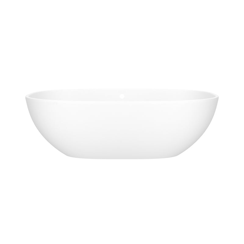 Victoria + Albert BA2M-N-SM-OF 67" x 32" Freestanding Soaking Bathtub With Void