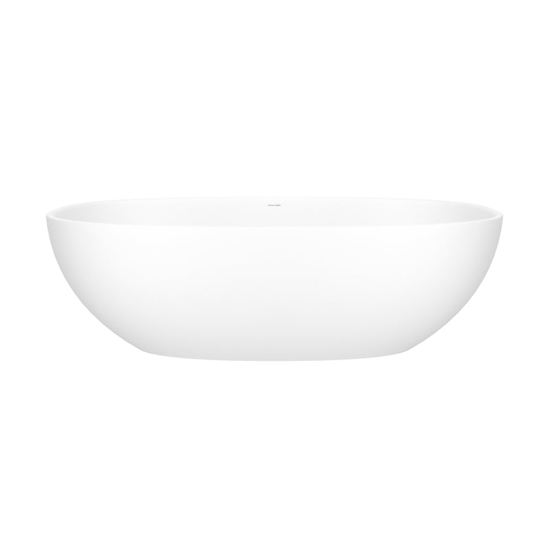 Victoria + Albert BA3M-N-SM-NO 71" x 34" Freestanding Soaking Bathtub With Void
