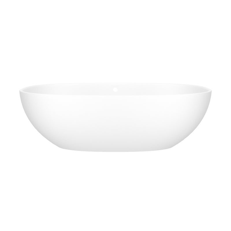 Victoria + Albert BA3M-N-SM-OF 71" x 34" Freestanding Soaking Bathtub With Void