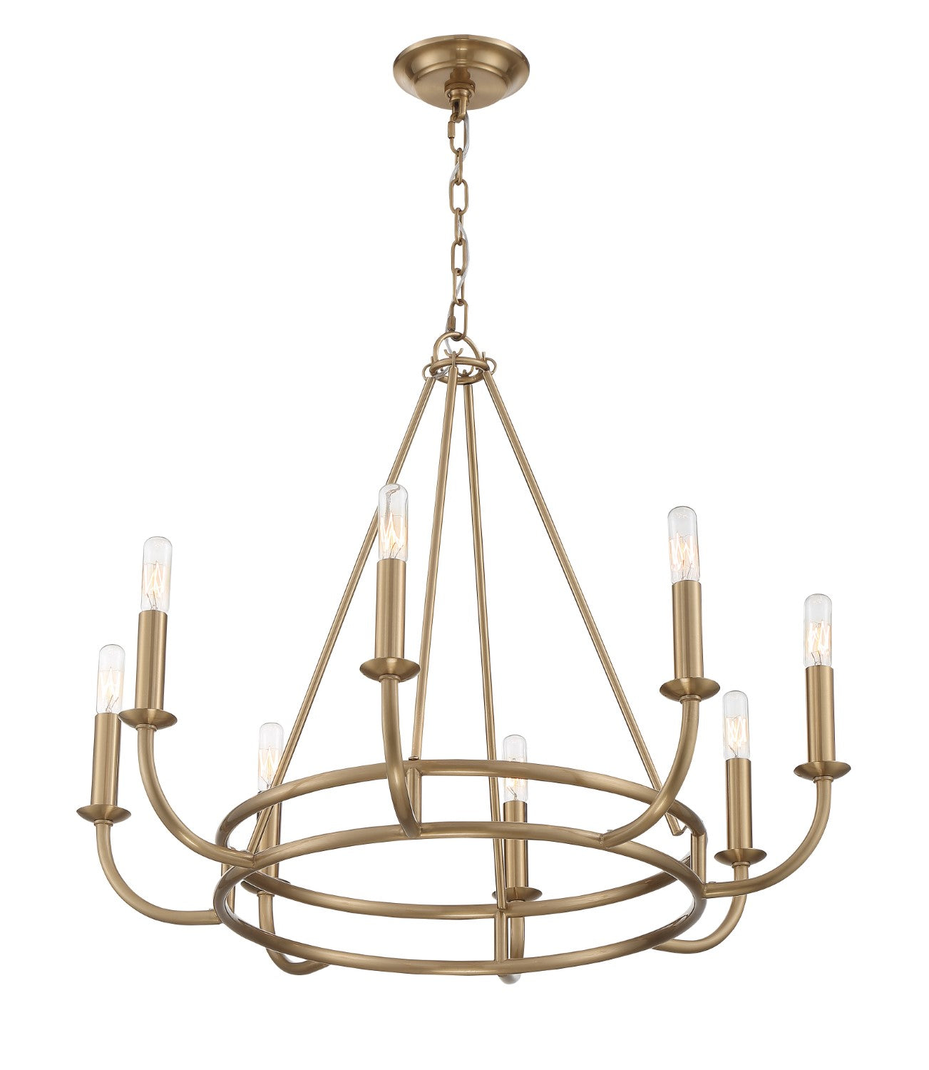 Crystorama BAI-A2108 Bailey 8 Light Chandelier - Parent