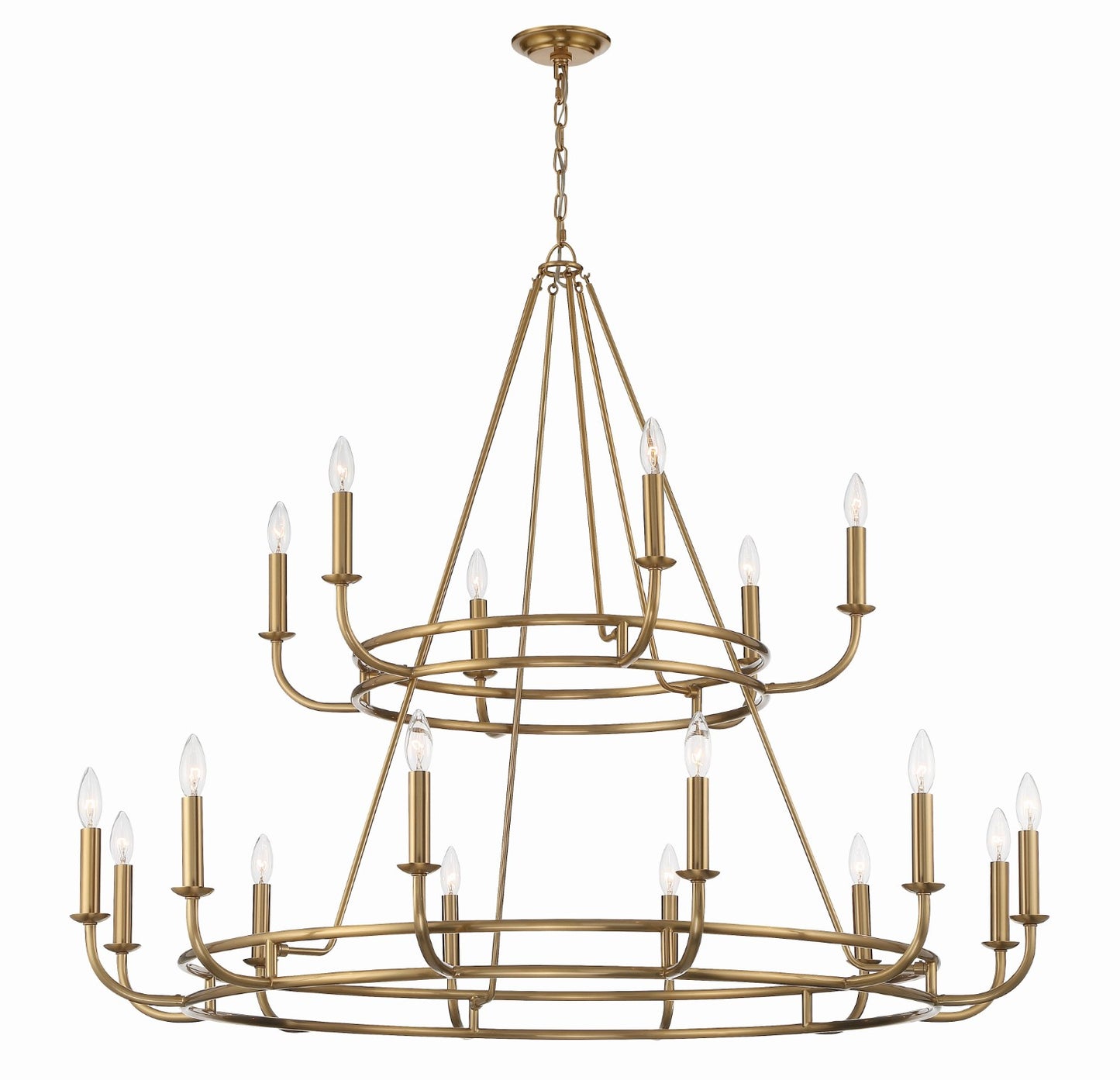 Crystorama BAI-A2109 Bailey 18 Light Chandelier - Parent