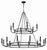Crystorama BAI-A2109 Bailey 18 Light Chandelier