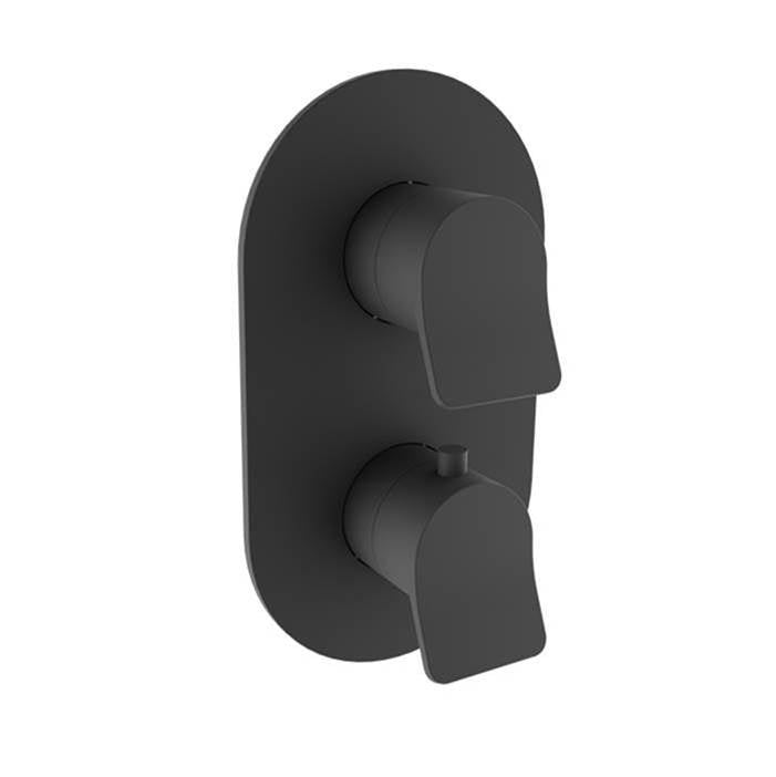 BARiL B46-9531-00-NS Complete Thermostatic Pressure Balanced Shower Control Valve With 3-Way Diverter