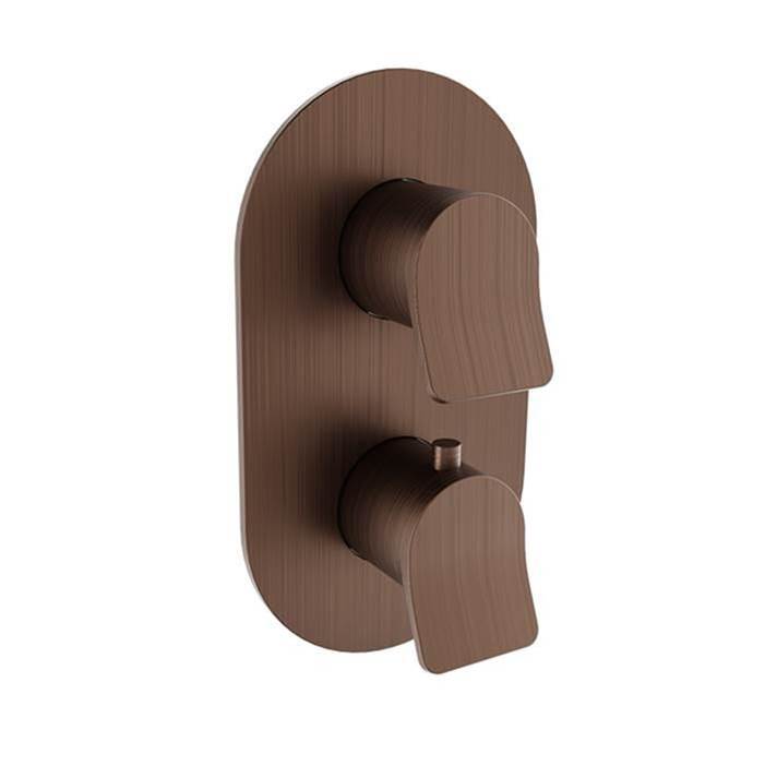 BARiL T46-9531-00 Trim Only For Thermostatic Pressure Balanced Shower Control Valve With 3-Way Diverter