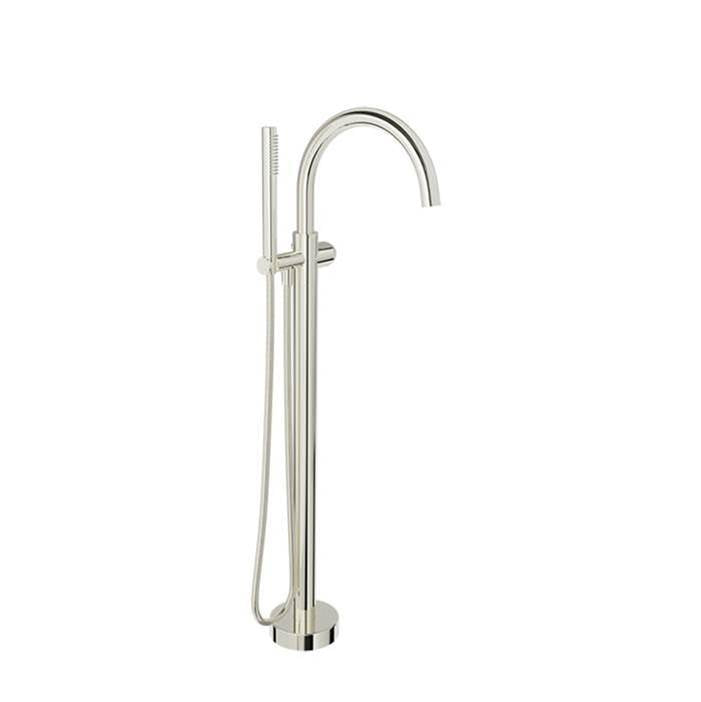 BARiL B80-1101-00 Floor-Mounted Tub Filler With Hand Shower