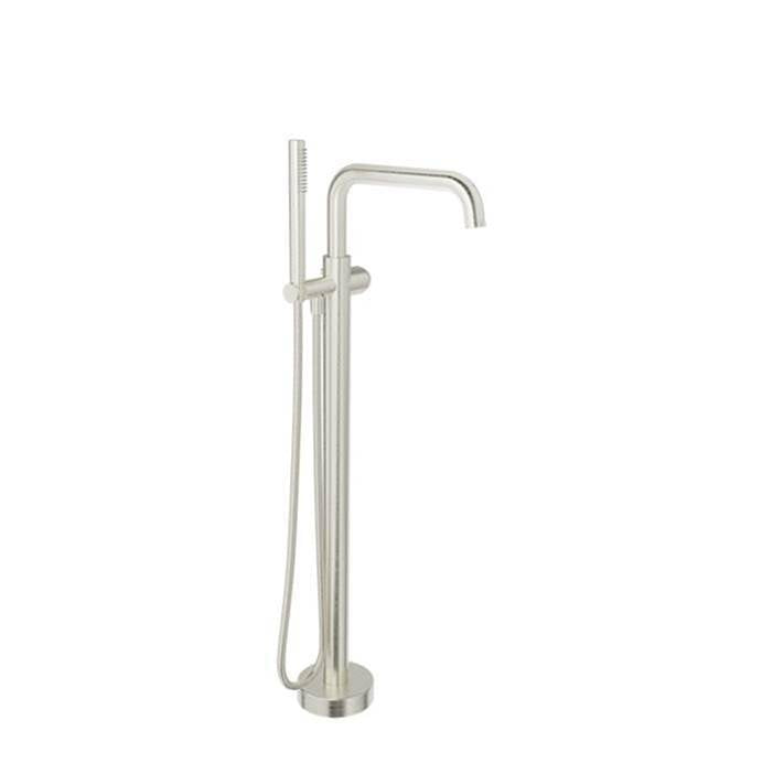 BARiL B80-1102-00 Floor-Mounted Tub Filler With Hand Shower