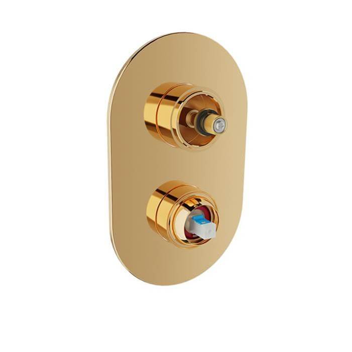 BARiL T80-9181-00 Trim Only For Pressure-Balanced Shower Control Valve With 2-Way Diverter