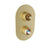BARiL T80-9181-00 Trim Only For Pressure-Balanced Shower Control Valve With 2-Way Diverter