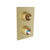 BARiL T80-9182-00 Trim Only For Pressure-Balanced Shower Control Valve With 2-Way Diverter