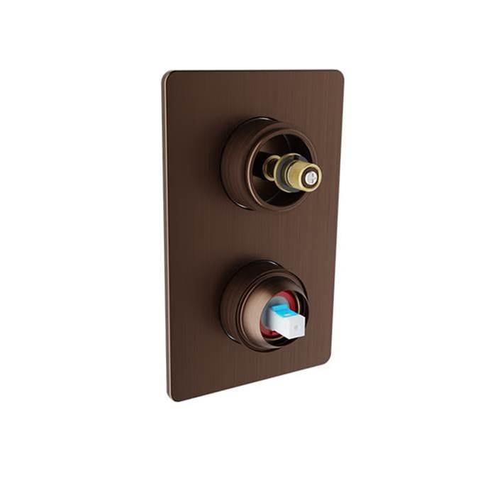 BARiL T80-9182-00 Trim Only For Pressure-Balanced Shower Control Valve With 2-Way Diverter
