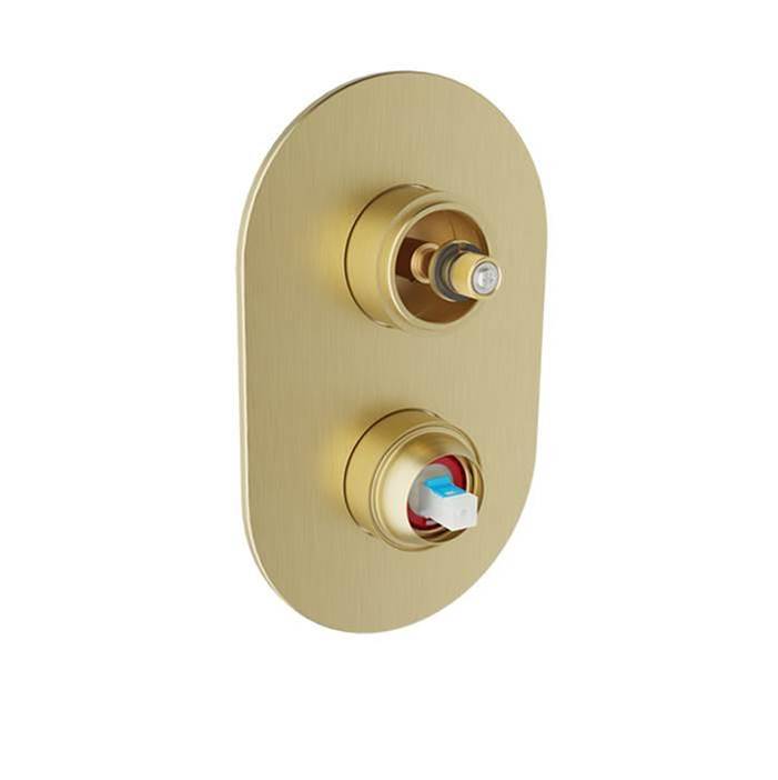 BARiL T80-9191-00 Trim Only For Pressure-Balanced Shower Control Valve With 3-Way Diverter