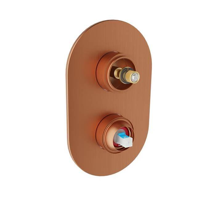 BARiL T80-9191-00 Trim Only For Pressure-Balanced Shower Control Valve With 3-Way Diverter