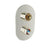 BARiL T80-9191-00 Trim Only For Pressure-Balanced Shower Control Valve With 3-Way Diverter