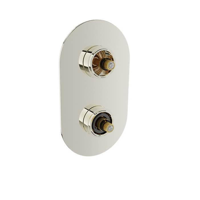 BARiL T80-9521-00 Trim Only For Thermostatic Pressure Balanced Shower Control Valve With 2-Way Diverter