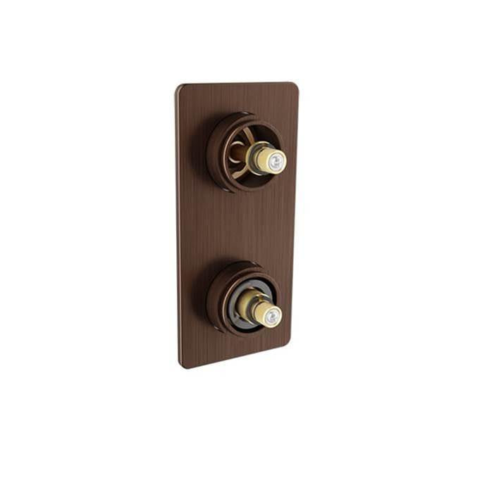 BARiL T80-9522-00 Trim Only For Thermostatic Pressure Balanced Shower Control Valve With 2-Way Diverter