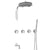 BARiL TRR-3303-47 Trim Only For Thermostatic Shower Kit