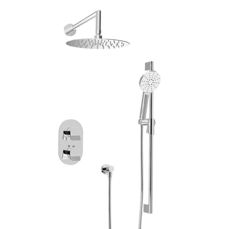 BARiL PRO-4216-46-CC Complete Thermostatic Pressure Balanced Shower Kit