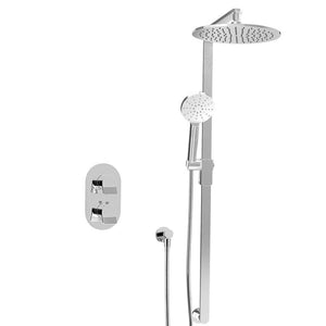 BARiL PRO-4236-46-NS Complete Thermostatic Pressure Balanced Shower Kit