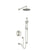 BARiL PRO-4306-66 Complete Thermostatic Pressure Balanced Shower Kit