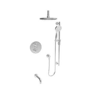 BARiL PRR-4302-66-NS Complete Thermostatic Pressure Balanced Shower Kit
