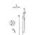 BARiL PRR-4306-66 Complete Thermostatic Pressure Balanced Shower Kit