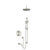 BARiL PRR-4306-66 Complete Thermostatic Pressure Balanced Shower Kit